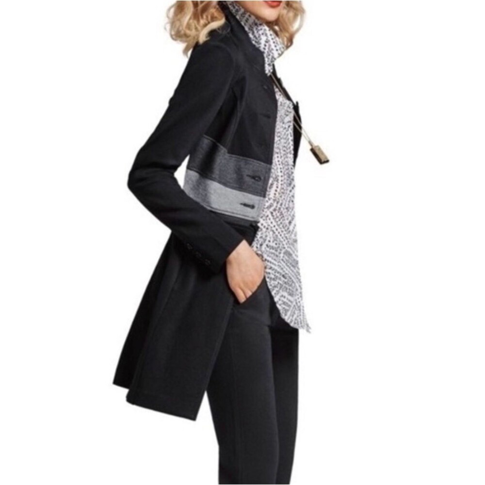CAbi Love Carol Collection Convertible Zip Coat Size L